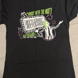 Black Beetlejuice Graphic T-Shirt
